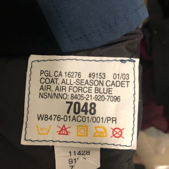 Military Air Force winter snow coat size large - Picture 7 of 8